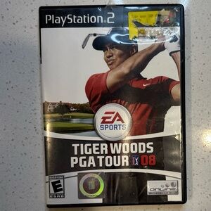 Tiger Woods PGA Tour 08 for PlayStation 2 - Black